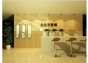 前臺接待臺和形象墻如何裝飾，德軒點(diǎn)亮您的企業(yè)文化